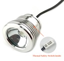 20W 3200Lumens Dimmable LED Underwater Fishing Light Aluminum Profile Lamp DC5-32V Input with 6M Cable