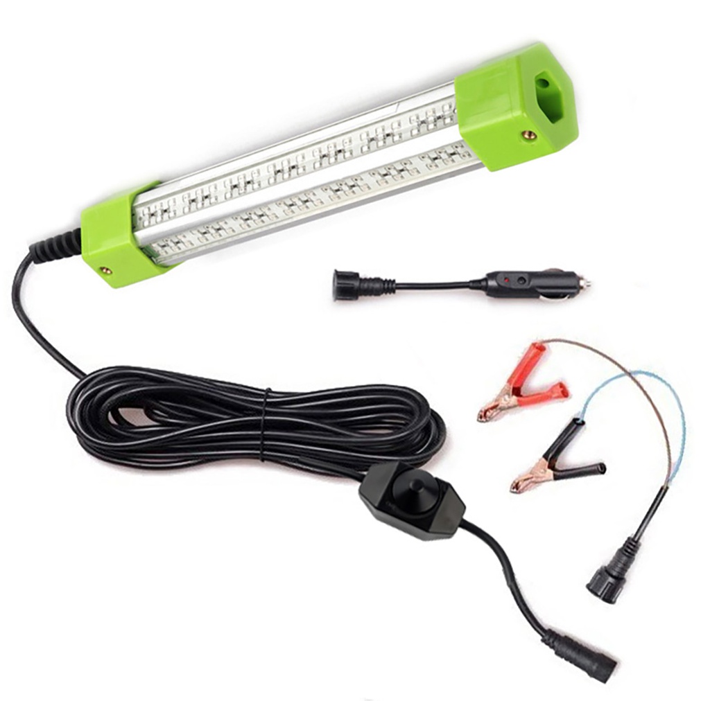 DC12V 50W/160W Dimmable LED Fish Submersible Underwater Fishing Light