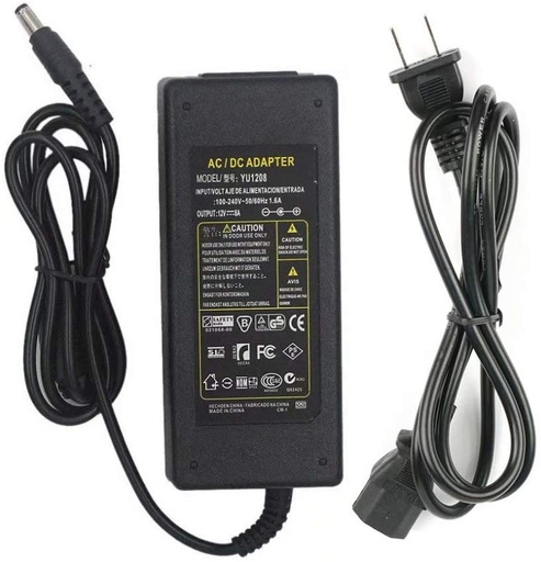 12V 8A 96W LED Power Supply Adapter AC100-240V to DC12V Transformers